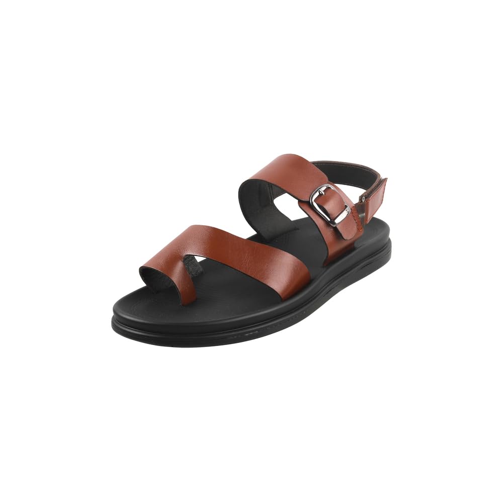 metro Men's Dual Closure Stylish Comfortable Sandals-picture-36