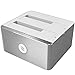 Produktbild UNITEK Docking Station für 2 Festplatten USB 3.1/2.5 oder 3.5 Zoll HDD SSD SATA I, II, III (1,5/3/6 GB/S), Offline-Klonfunktion mit LED/Unterstützung von UASP, aluminium, matt