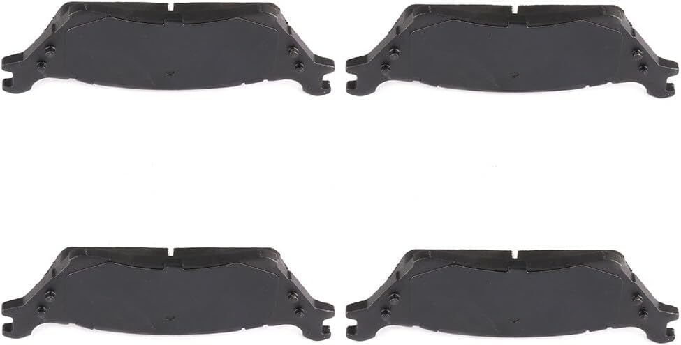 LSAILON [D1602] Rear Semi-Metallic Disc Brake Pads Set For Ford For F-150 2012-2020 [4PCS]