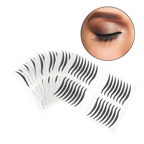 SHERCHPRY 80 pares adhesivos para delineado de ojos miniatura 7