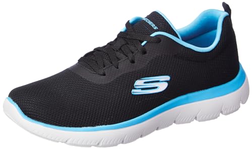 Skechers Womens Summits - 896219ID Black/LT.Blue Casual Shoe - 3 UK (6 US) (896219ID-BKLB) (B0CBVPHSW1) Amazon Price History, Amazon Price Tracker