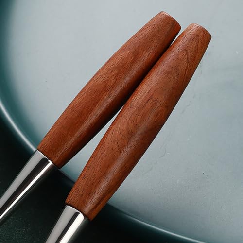 ESSONIO Besteck mit Holzgriff Besteck Set 10 Personen 40-stück Bestecksets Cutlery Set aus Edelstahl 18/8 Spiegelpoliertes Spülmaschinenfest Elegantes Tafelbesteck für Home Weihnachten-Essentials 7 ESSONIO Besteck mit Holzgriff Besteck Set 10 Personen 40-stück Bestecksets Cutlery Set aus Edelstahl 18/8 Spiegelpoliertes Spülmaschinenfest Elegantes Tafelbesteck für Home Weihnachten-Essentials