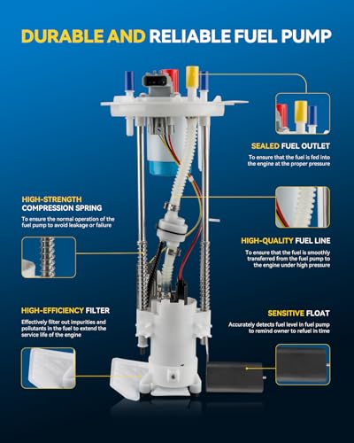 Image of PHILTOP Electric Fuel Pump Assembly FG0847 Fit for Ford F-150