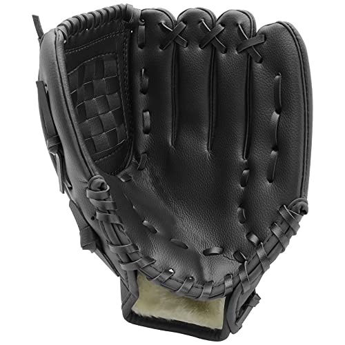 DEFIMOB Baseball Glove and Softball Mitt for T-Ball, Youth, Adult and Beginner Players - 9.5-12.5 inch Size