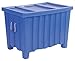 Myton - 4LMC6 - Bulk Container, Blue, 29 inH x 41 inL x 28 inW, 1EA