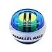 Parallel Halo Power Wrist Ball AUTO Start Gyro Ball with LED Lights Forearm Exerciser Wrist Strengthener for Strengthening Muscle and Bones (Blue+led)