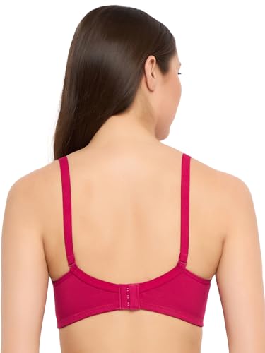 Image of Clovia Cotton Spandex Women's Non-Padded Bra