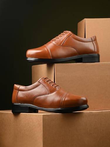 Image of Server Men's Oxford Shoe || Uniform Dress Shoe || Black Formal Shoes || Office Shoes Hand Made || Police Shoes Leather Lace Up Oxford Shoe