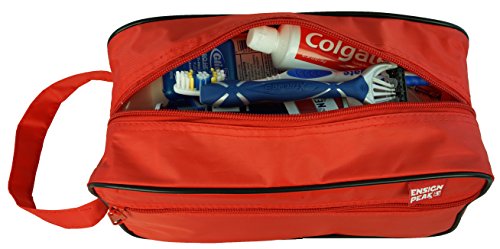 Ensign Peak Toiletry Travel/Shaving Bag, Red4