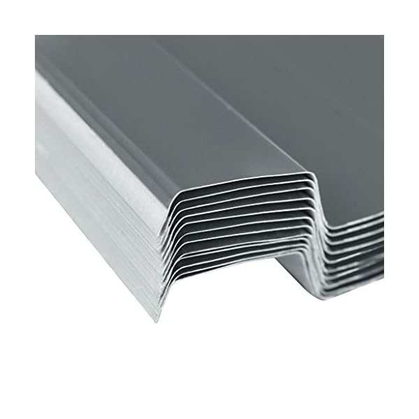 vidaXL 12x Profilblech Grau Trapezblech Blech Dachblech Stahlblech Dachplatten – Bild 5