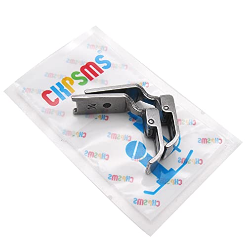 2PCS Pie Prensatelas Doble Aguja Cremallera 3/16" (5MM) miniatura 3