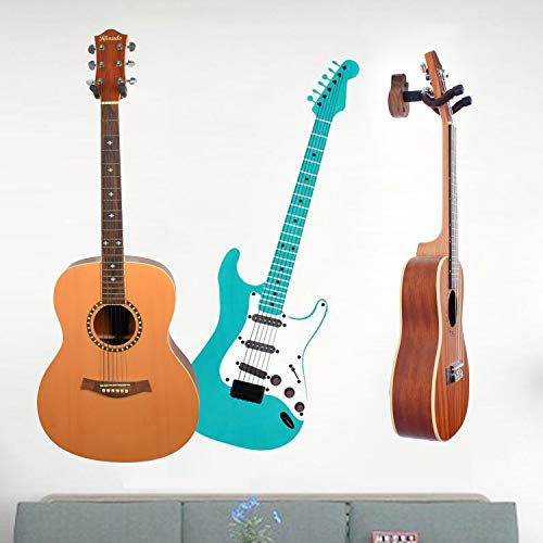 Support mural pour guitare support de guitare acoustique crochet en noyer noir avec forme de guitare base en bois massif… - Les Beatles, Paul McCartney, John Lennon, RIngo Starr, George Harrison Support mural pour guitare support de guitare acoustique crochet en noyer noir avec forme de guitare base en bois massif… – Image 8