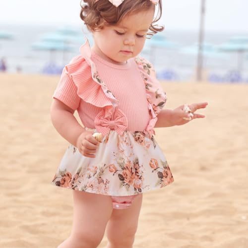 Image of Zibuyu Baby Girl Clothes with Bow Headband