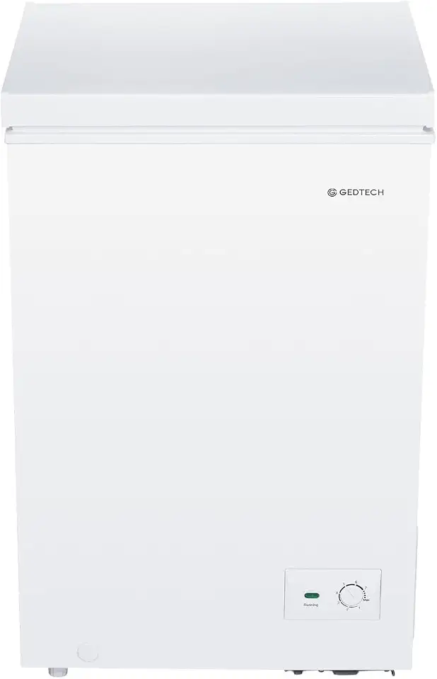 GEDTECH Congélateur coffre 99L GCO99L - Pose Libre - Capacité de stockage optimale - Silencieux - Blanc