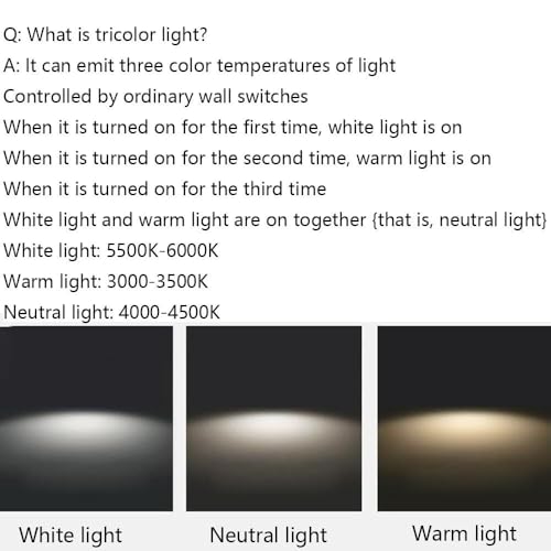 Lámpara de techo LED ultrafina tricolor que transforma la luz de tu salón 3