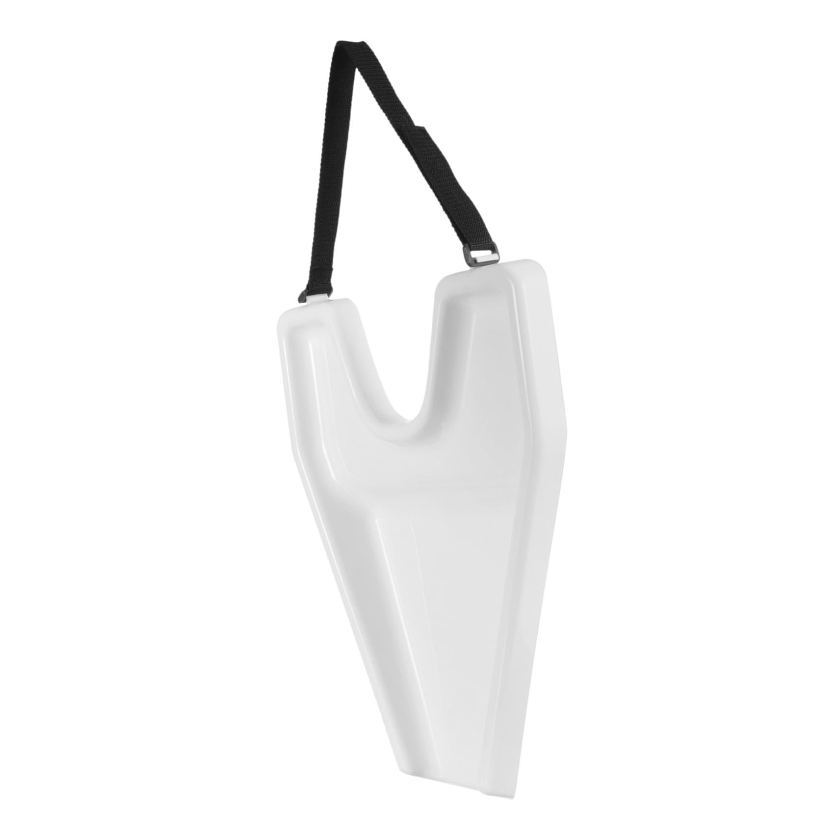 Lavacabezas Portátil de Plástico Blanco Soporte Cervical Ergonómico
