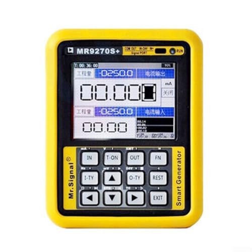 Generador de señal, 4-20mA generador de señal multifunción con protocolo HART para MODBUS, termopar de voltaje de corriente de calibración (MR9270S+Hart)