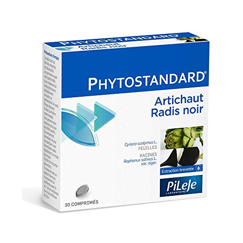 Pileje PhytoPrevent fytostandaard Artichoke en Black Radish 30 tablets.