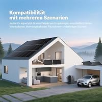Marstek Jupiter C Plus Balkonkraftwerk mit Speicher/Wechselrichter: 0% MwSt, 2,56kWh LFP Speicher für Balkonkraftwerk, 4 MPPT 2400W PV-Eingang, App-Steuerung, Plug&Play, 6000 Zyklen – Ansicht 6