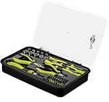 Contenu de la livraison : 32 embouts, 4 tournevis de précision, 9 douilles, boîte de rangement, porte-embouts avec fonction cliquet, rallonge d’embouts, pinces coupantes latérales, pince à bec effilé