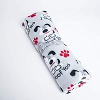 Algopix Similar Product 7 - I Woof You Fleece Puppy Blanket