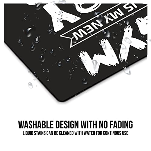 Image of PAPER PLANE DESIGN Mouse Pad Designer Anti Skid Mouse Pads for Desktop and Laptop Computers. D515