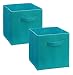 ClosetMaid 11530 Cubeicals Fabric Drawer, Ocean Blue, 2-Pack