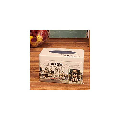 TapTheRug Caja de Almacenamiento de Caja de pañuelos Decorativos de mesita de Noche Moderna,Contenedor Servilletero Tejido Caja de servilletas de Caja de pañuelos Creativo