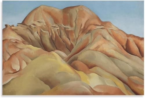 Póster de Georgia O'Keeffe lienzo de pintura vintage 50x70cm para renovar paredes vacías