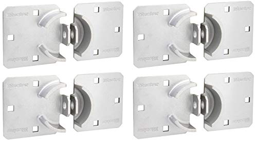Image of Master Lock Hasp, Solid Steel Hidden Hasp, 9 in. Wide, 770 Pack of 4