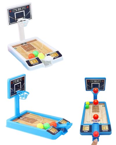 Materiali di alta qualità: questo giocattolo di basket da tavolo è realizzato in plastica di alta qualità, sicuro e duraturo. Anche con un uso ripetuto, è quasi insensibile ai danni. È resistente, ben lavorato, con una superficie liscia senza spigoli e sicuro per i bambini.