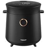 Compact Mini Rice Cooker Small Kitchen 3-Cup (Uncooked) / 6-Cup (Cooked), Non Stick Ceramic Inner Pot Rice Maker, 24H Timer Delay, Auto Keep Warm, 9 Functions Multicooker For Brown Rice, Steam, Soup