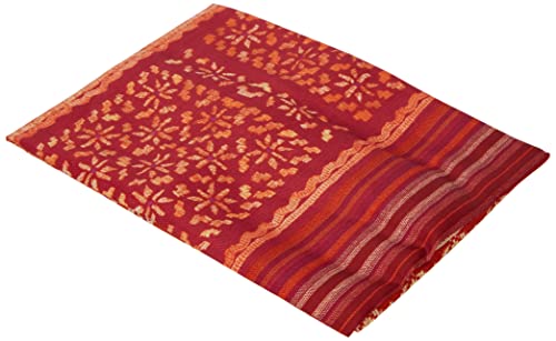 Bassetti 9311814 Italia Parure de lit en Satin de Coton mako Motif Algérie R1 Taie d'oreiller 40 x 80 cm Rouge Cover