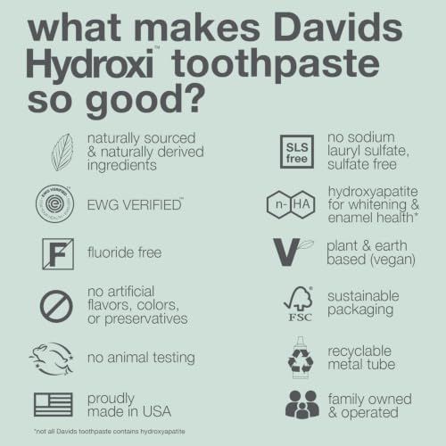 Image of Davids Nano Hydroxyapatite Remineralizing Fluoride Free Unflavored 4oz