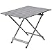 Produktbild BERGER Campingtisch Klappbar - Klapptisch Camping Falttisch Tragbar aus Aluminium mit Tasche für Picknick, Kochen, Garten, Wandern und Reisen - 50x50cm