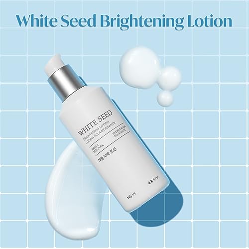 The Face Shop White Seed Brightening Lotion Face Moisturizer - Targets Dark Spots, Dullness and Dryness - Brightening, Hydrating - Niacinamide - Skin Care - Korean Skin Care Moisturizer Face Cream - Thumbnail 2