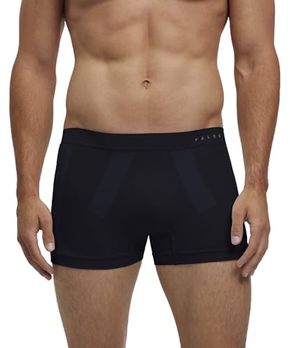 FALKE Warm Boxer calzoncillos tipo bóxer hombres con acabados premium y ajuste ergonómico