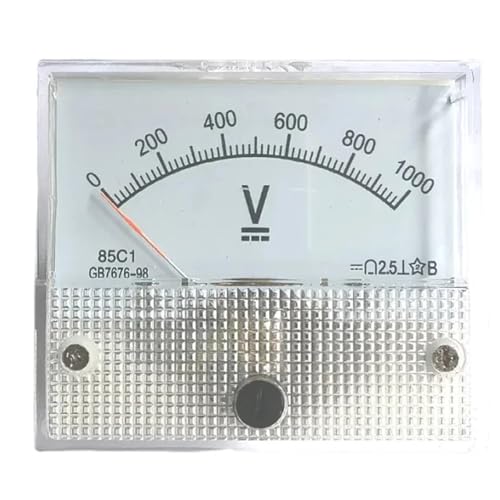 Voltmètre CC à aiguille DC 0-30V pour mesure de tension analogique précise