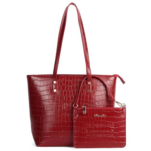 Image of Chinllo Tote Bag for Women, Medium Top Handle Handbags Purse