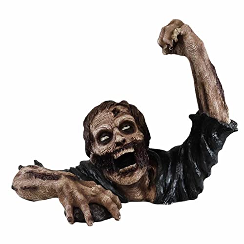 Zombie Lantern Halloween - Statue Horreur Résine Décoration Extérieure - 3