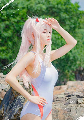 Amazon.co.jp: ゼロツー Code：002 水着 スク水 コスプレ 衣装 仮装