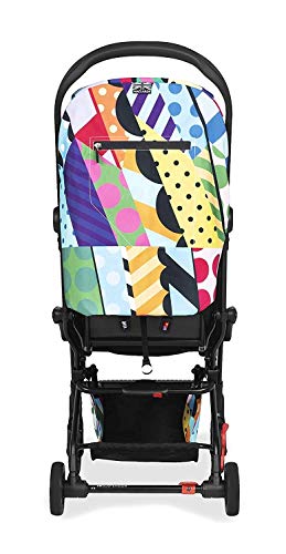 Maclaren Atom Jason Woodside compacte, plat gevouwen, lichte kinderwagen, pasgeborenen tot 25 kg, uittrekbare waterdichte afdekking UPF 50+, ligstoel, geschikt voor vliegreizen, met accessoires - Afbeelding 5