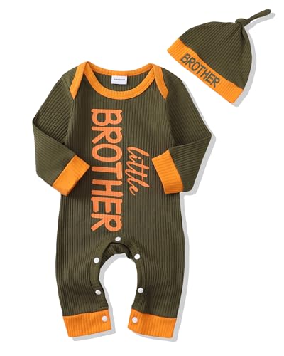 Image of NZRVAWS Newborn 0-3 Months Baby Boy Clothes Infant Boy Little Boy Outfits Jumpsuit Bodysuit Romper, Green 2