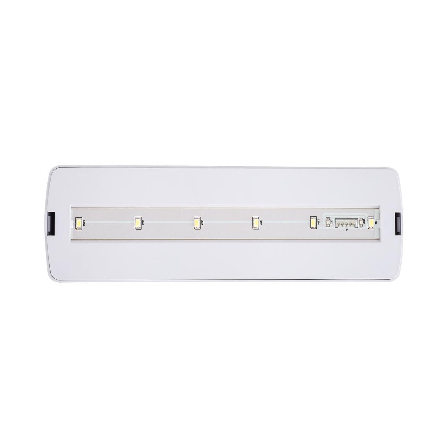 LEDKIA LIGHTING Luz Emergencia LED Empotrable/Superficie 200lm Permanente/No Permanente Corte 246x84 mm 3 W