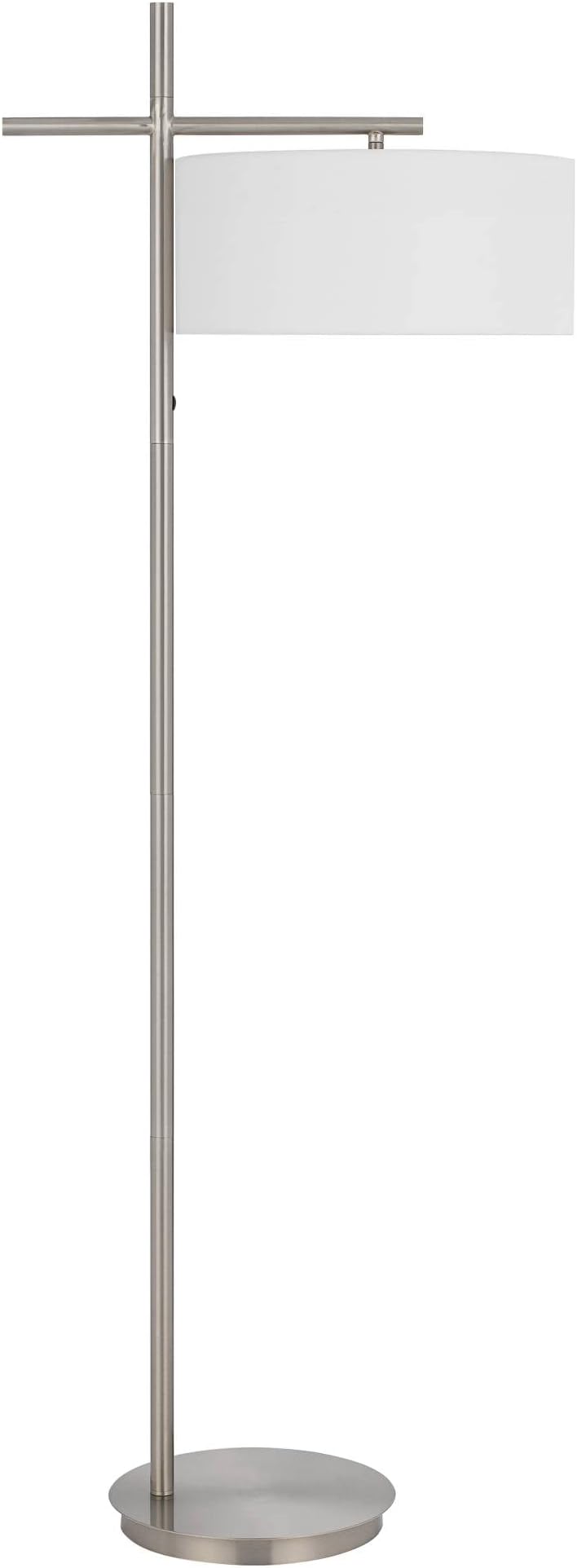 CalCal Lighting LA-8039FL Laval Metal Floor Lamp with Pole Rocker Switch