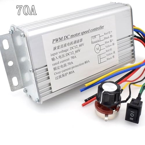 Controlador de motor de CC con potencia de 4000W y modulación PWM 3
