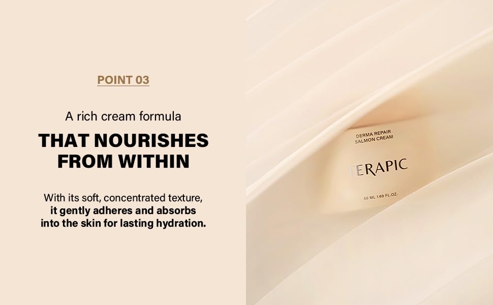 Salmon PDRN Repair Cream 1.69 Fl Oz - Wrinkle & Elasticity Booster - Anti-Aging Firming Face Cream with PDRN & Collagen - K-Beauty Dermacare - Image 8