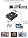 RF Modulator RCA Coax Adapter CVBS VHF Converter w/Channel Switch for VCR DVD Bule-ray Players PS2 PS3 Xbox WII NS Game Console TV Tuner Satellite Set-top Cable Box AV Video to Analog NTSC Coaxial TV