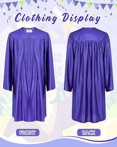 Image of Xuhal 6 Set Preschool Graduation Cap and Gown Set Kindergarten Grad Gowns Children Graduation Cap with 2026 Grad Tassel