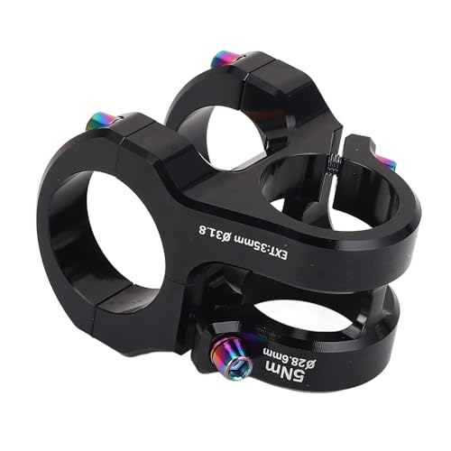 31.8 oCNXeAShortMTB Xenho[CU[ACNC A~jE 35mm nho[Nv }EeoCNA[hoCNA_EqAOxAd]ԗp (Black)